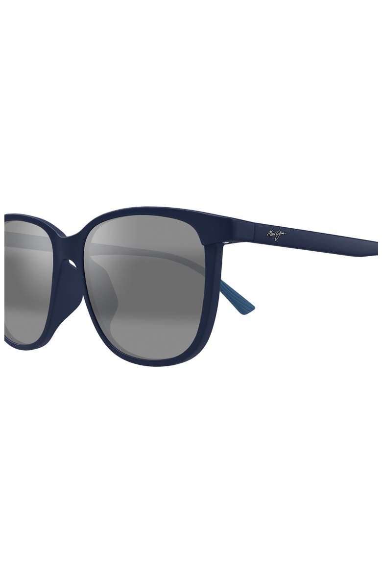 Ilikea 56mm Polarized Square Sunglasses, Alternate, color, BLUE
