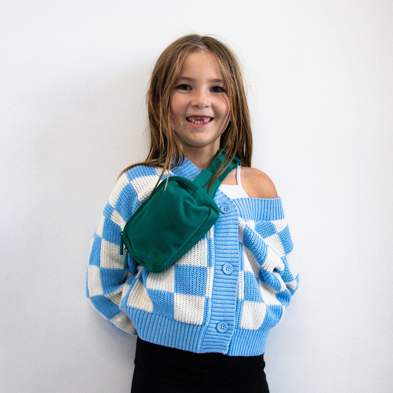 Parker Kids Co. Customizable Belt Bag + Patches - Dreamer Set, Alternate, color, Peacock