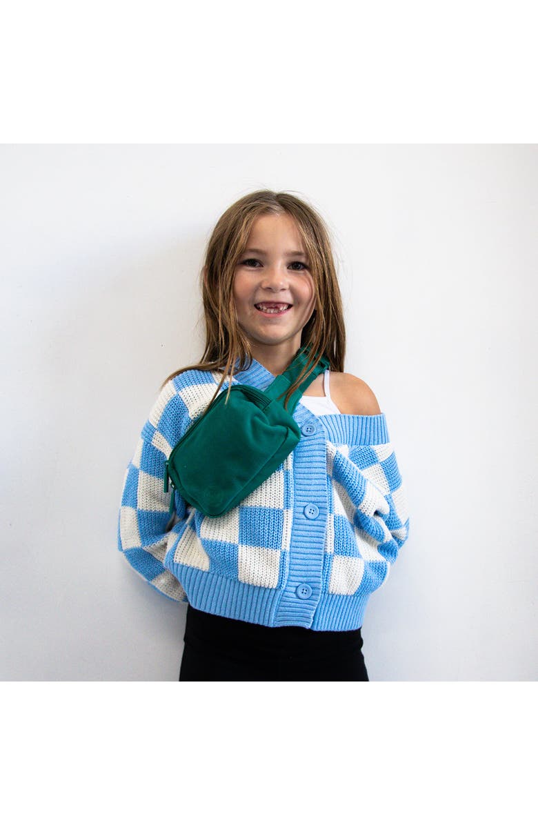 Parker Kids Co. Customizable Belt Bag + Patches - Dreamer Set, Alternate, color, Peacock