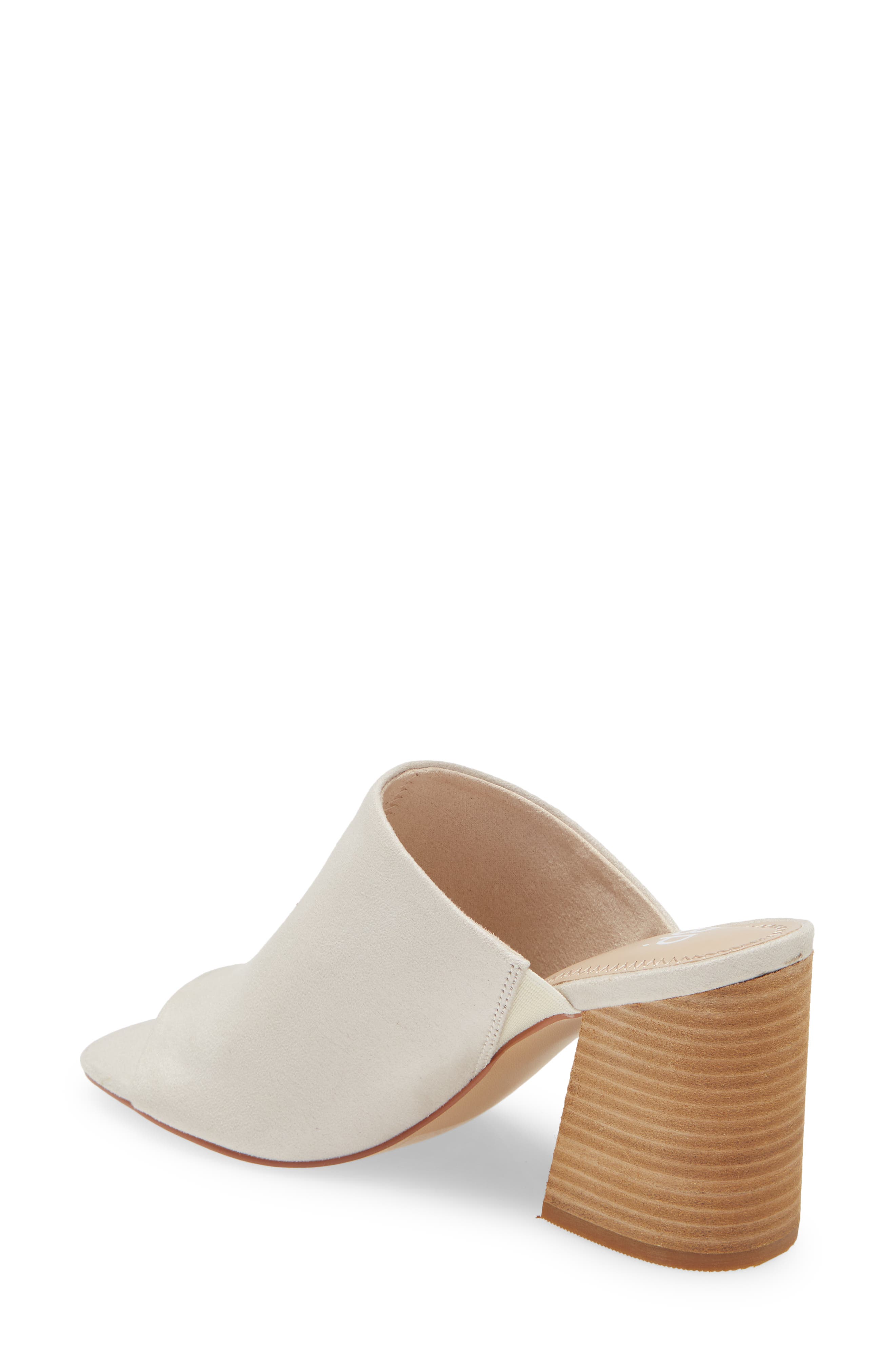 Callum Open Toe Mule, Alternate, color, IVORY