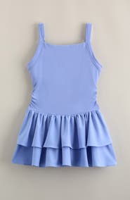 Zella Girl Kids' Tiered Volley Dress