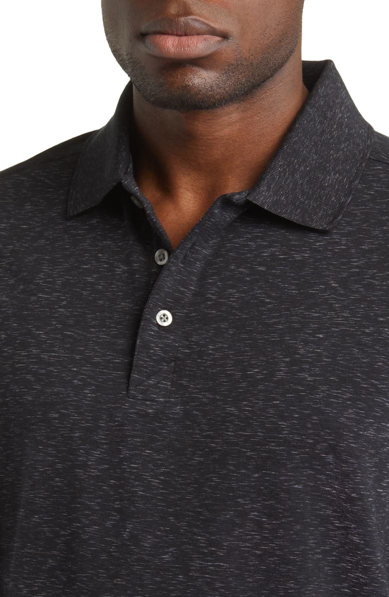 Cutter & Buck Advantage Space Dye Jersey Polo, Alternate, color, Dark Black