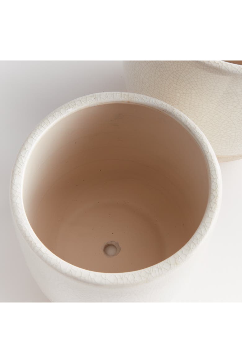 Leona Flowerpot Planters, Set of 2, Alternate, color, Beige