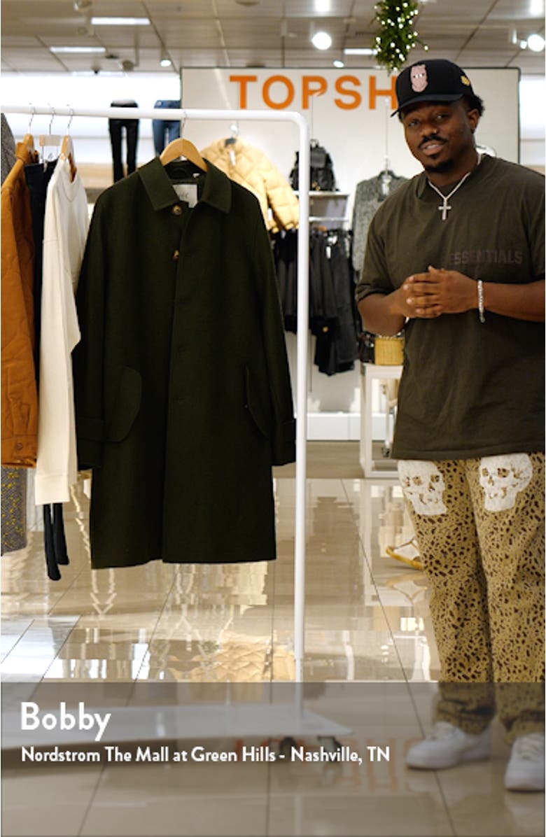 Shelter Wool Blend Overcoat, sales video thumbnail