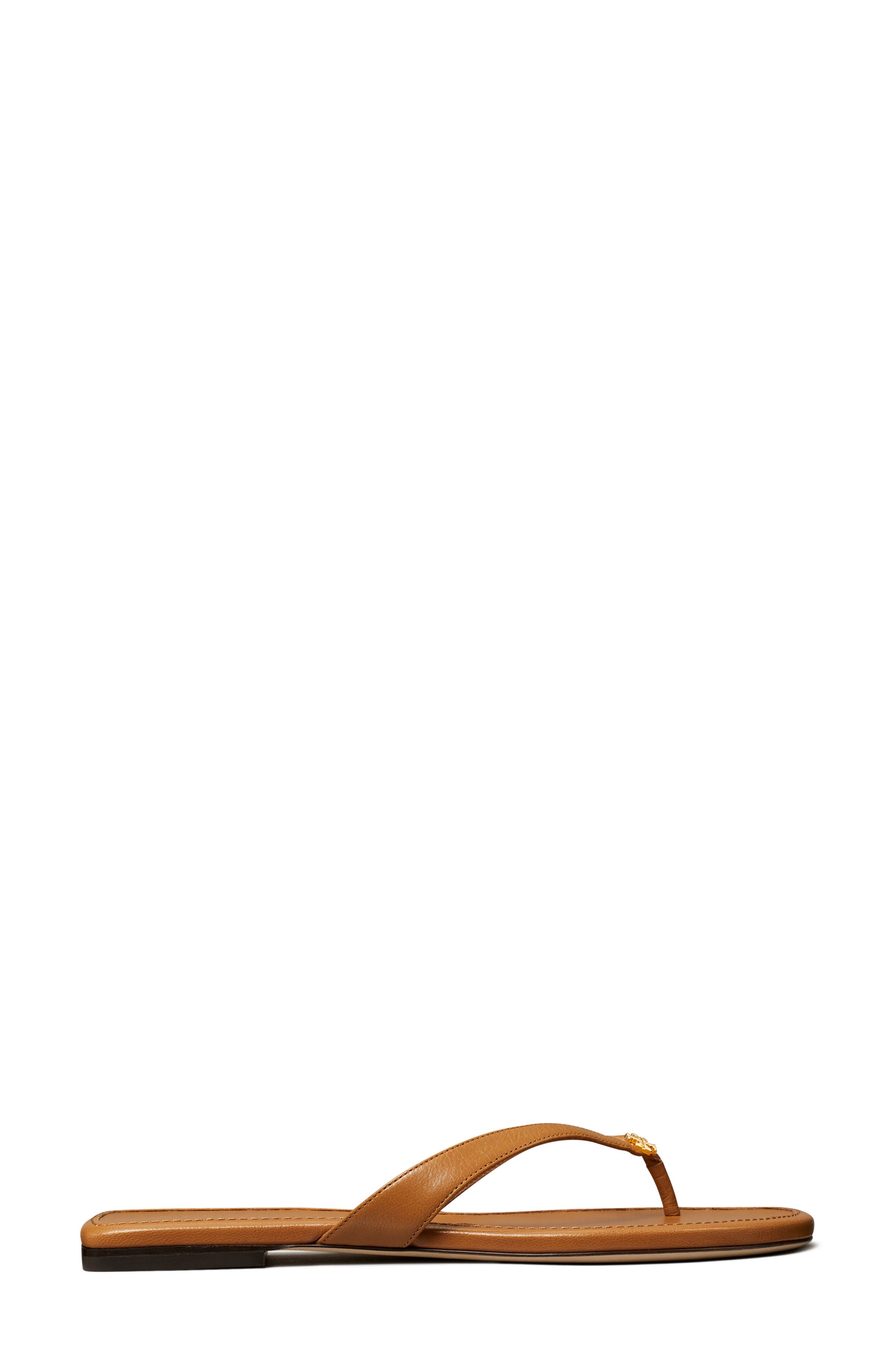 Tory Burch Classic Flip Flop, Alternate, color, Caramel Corn