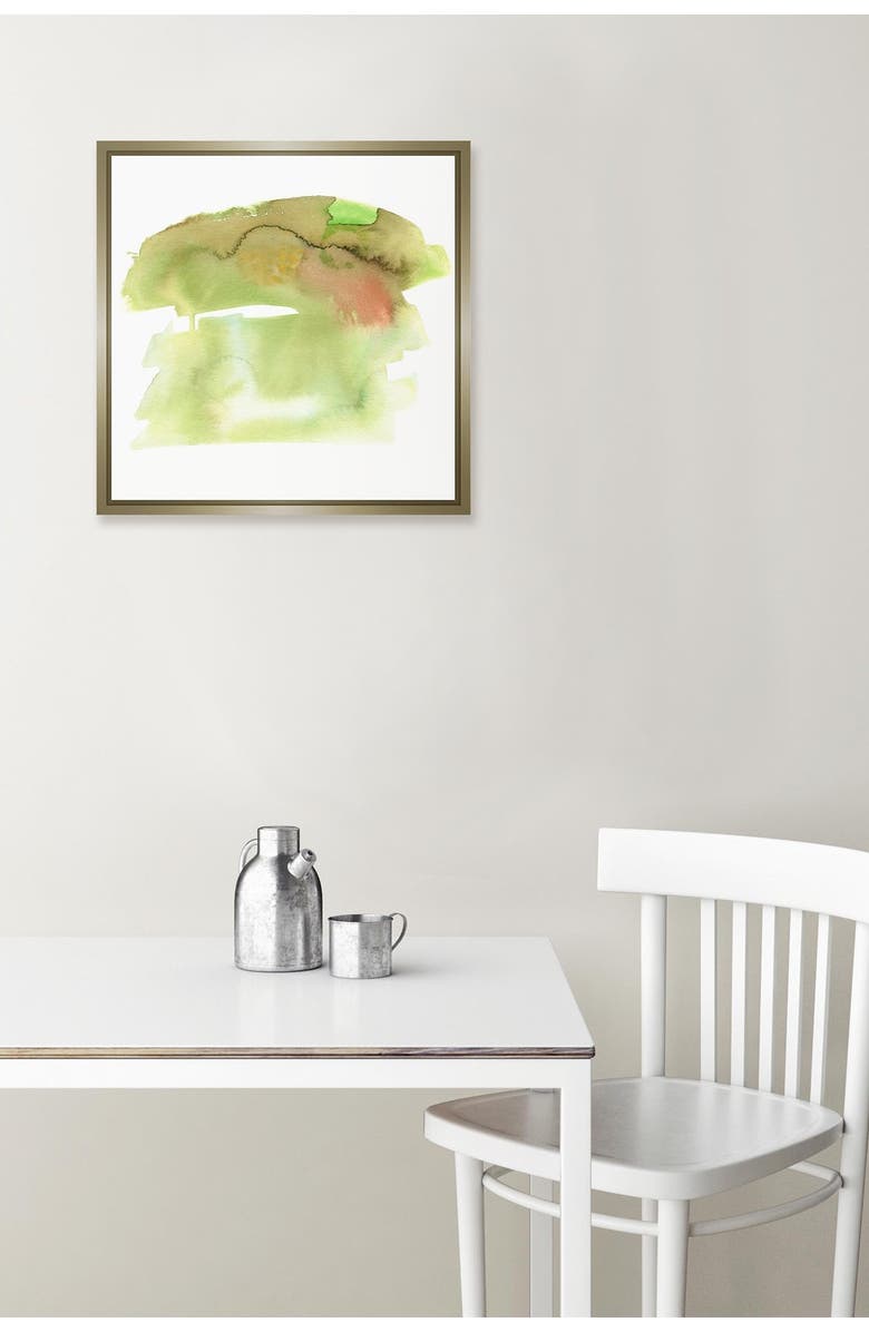 PTM IMAGES Green Drops II Gallery Wrapped Giclee Print, Alternate, color,