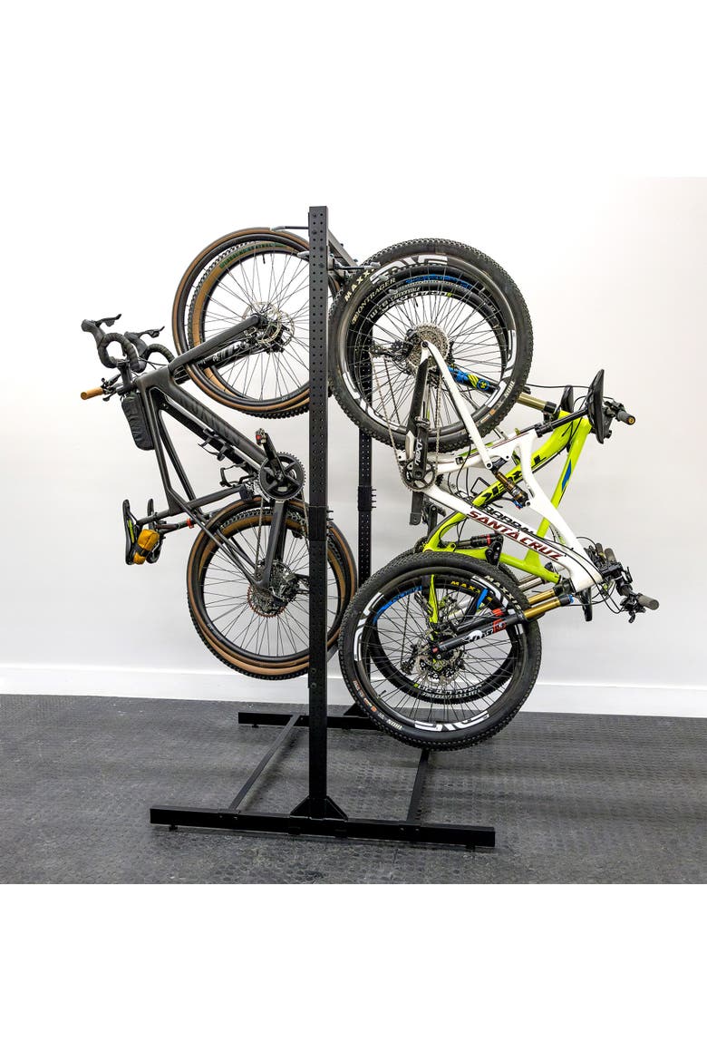 Freestanding G-Bike - Holds 8 Bikes, Alternate, color, Black
