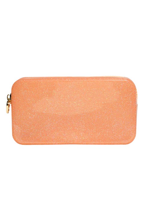 Small Glitter Clear Pouch