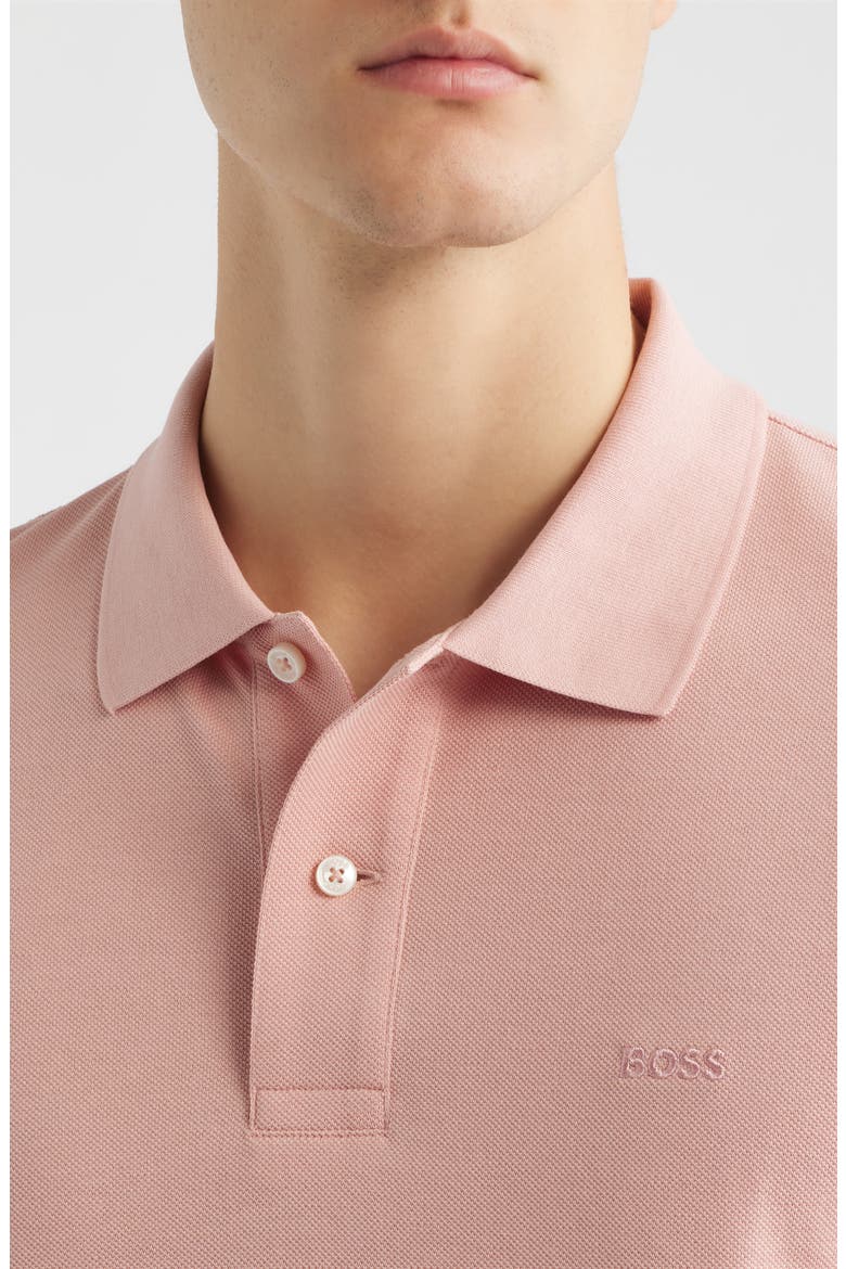 Pallas Cottton Polo, Alternate, color, LIGHT/ PASTEL PINK