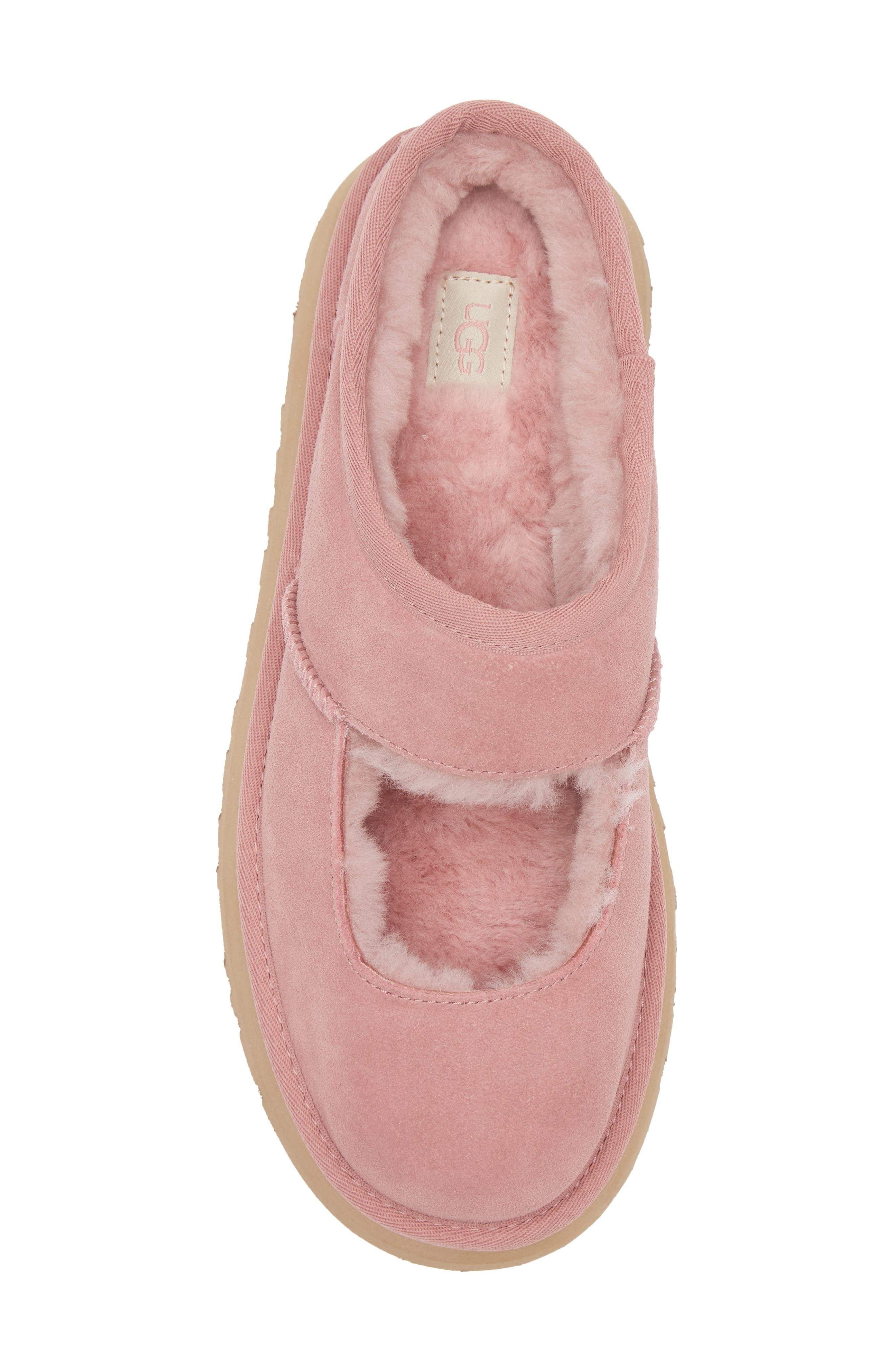 UGG<sup>®</sup> Bea Genuine Shearling Lined Platform Mary Jane, Alternate, color, Pink Dawn