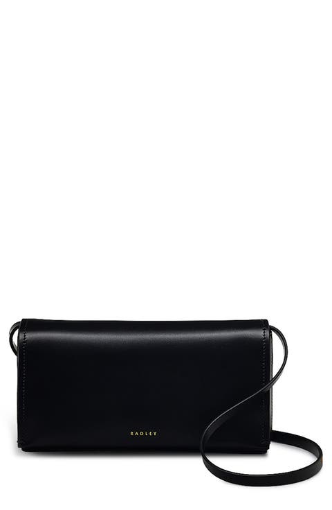 Lexington Lane Small Leather Wallet-on-a-Strap Bag