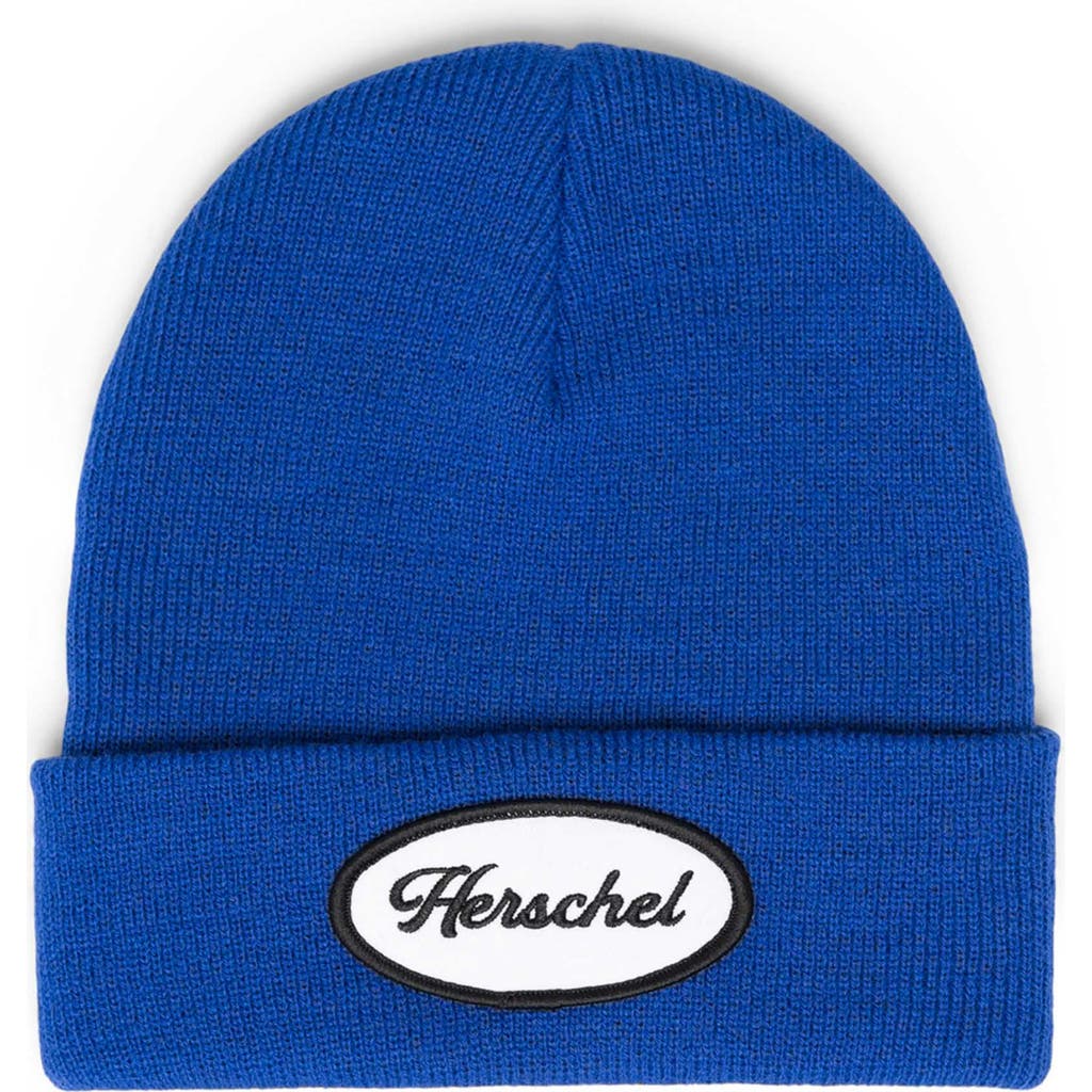 Herschel Supply Co . Kids' Elmer Station Knit Beanie In Blue