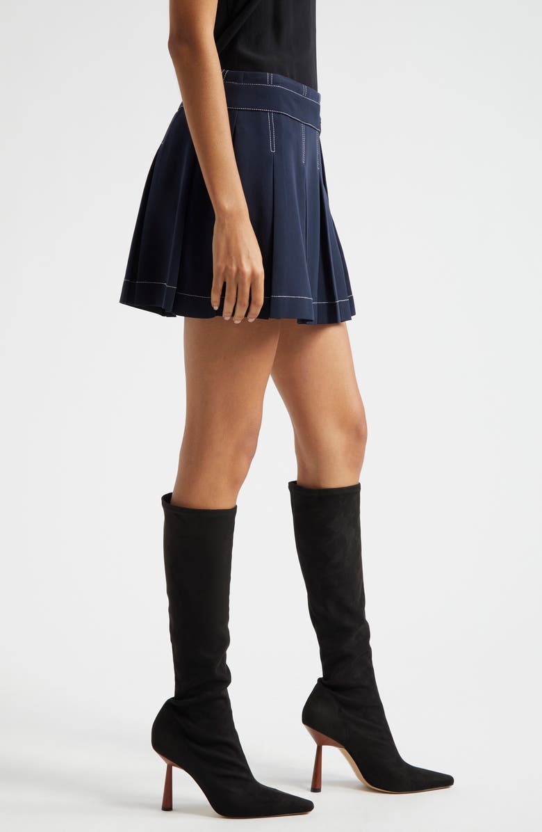 Cinq à Sept Ciela Tie Belt Skort, Alternate, color,