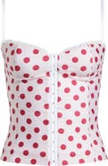 Bella Venice The Caroline Polka Dot Corset Top