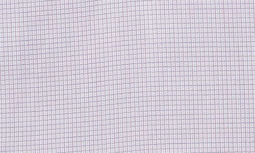 Canali Regular Fit Micro Check Dress Shirt In Purple