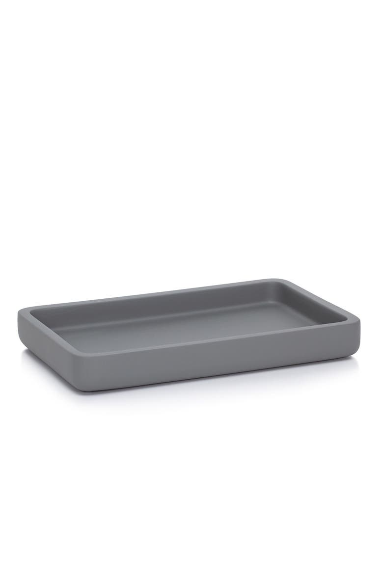 Domus Gray Matte Tray, Main, color, GREY