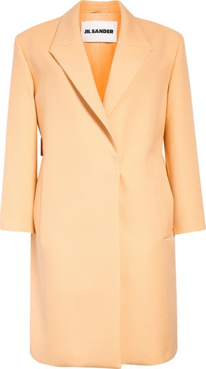 Jil Sander Double Face Virgin Wool Blend Coat | Nordstrom