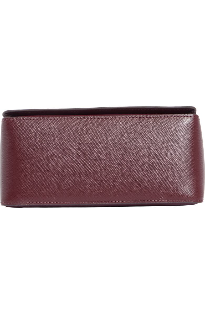 Kate Spade New York reegan saffiano leather crossbody bag, Alternate, color, Dark Merlot