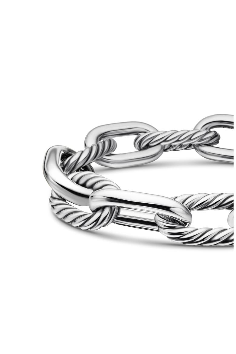 Madison® Sterling Silver Chain Bracelet, 13.5mm, Alternate, color, SILVER
