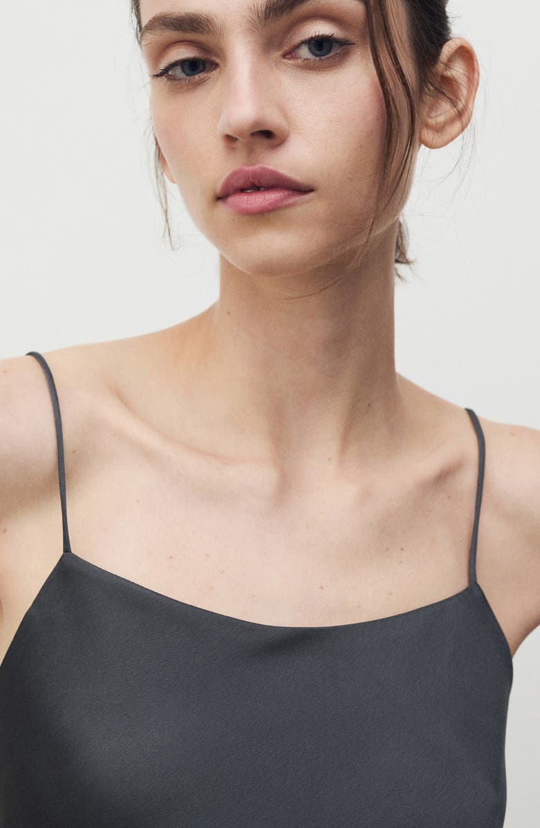 MANGO Satin Camisole, Alternate, color, 