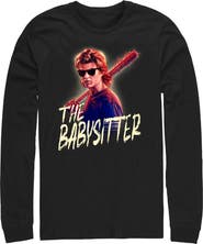 Stranger Things Men's Stranger Things Steve The Babysitter Portrait Long Sleeve Shirt