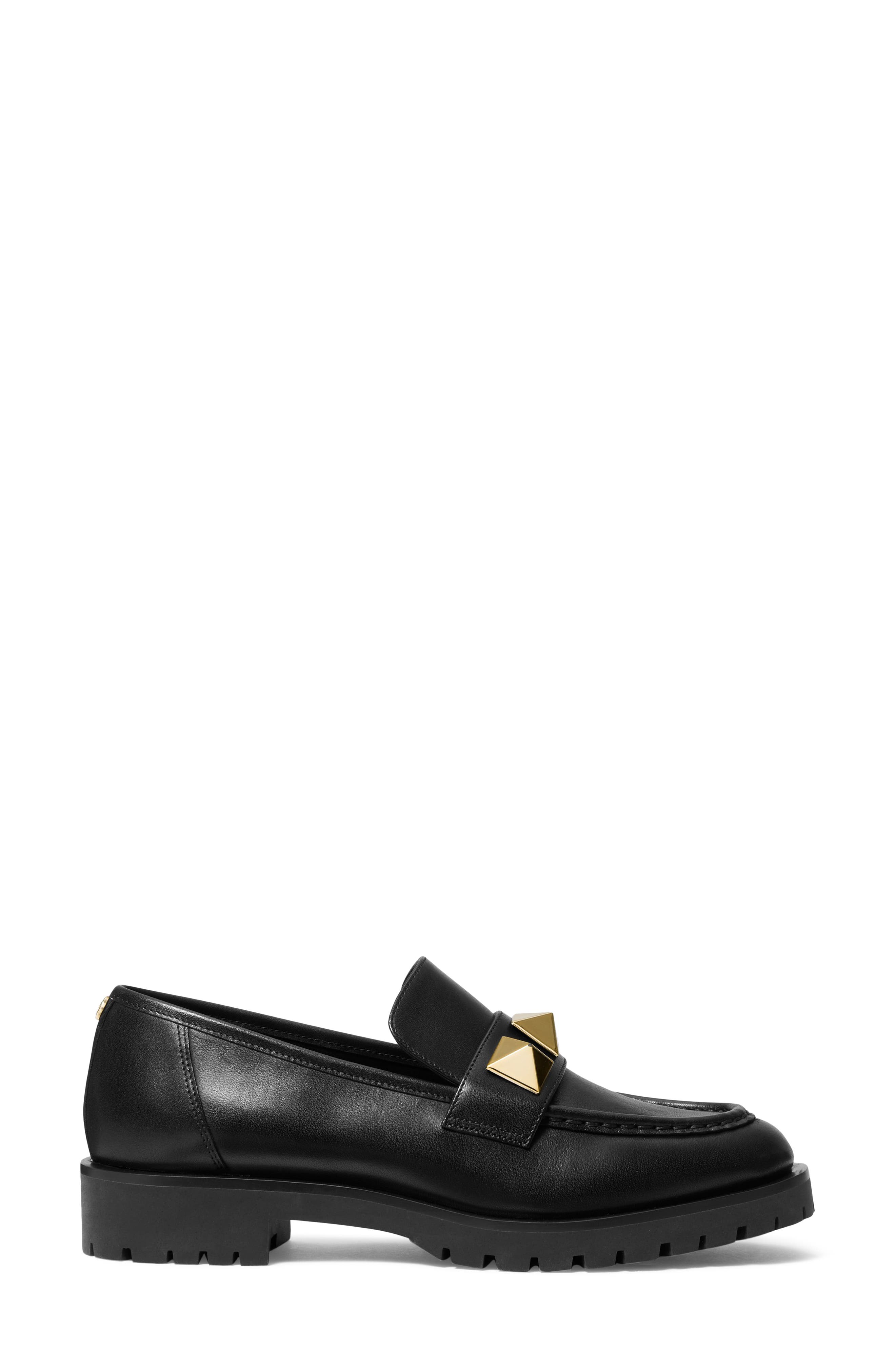 Holland Leather Loafer, Alternate, color, BLACK