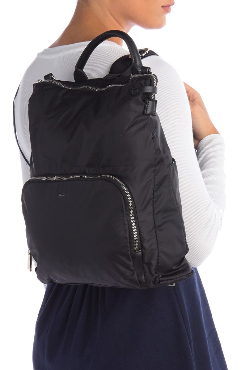 CO LAB Nylon Convertible Messenger Backpack, Alternate, color,