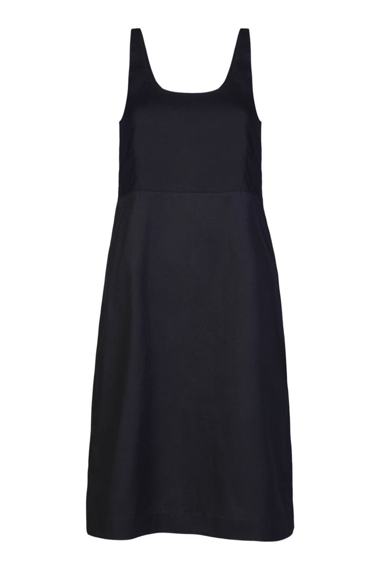 Fitted Knee Length Dress, Alternate, color, Black
