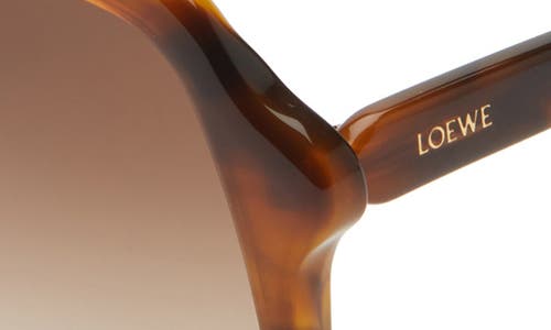 Loewe Slim Rectangular Sunglasses In Brown