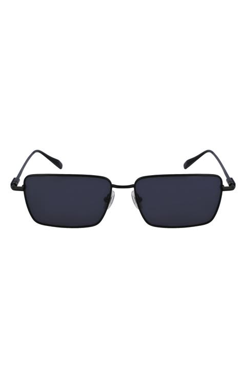 Gancini Evolution 57mm Rectangular Sunglasses