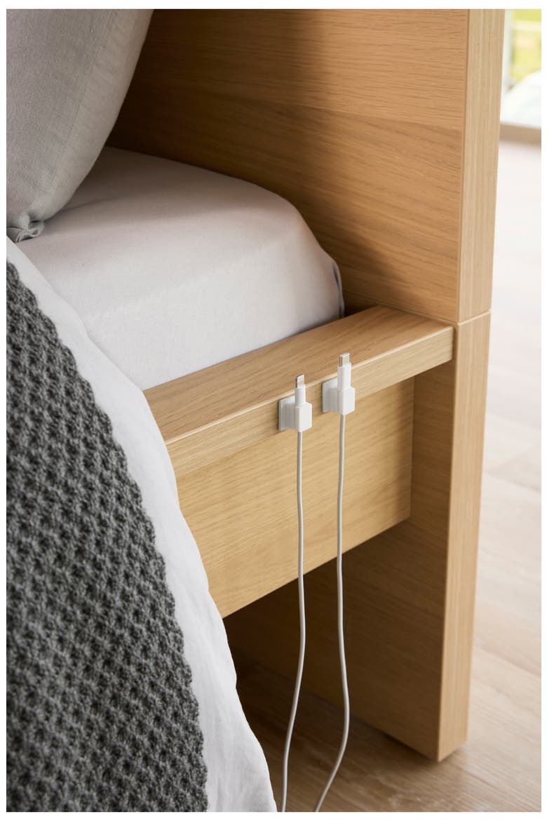 Magnetic Cable Holders, Alternate, color, WHITE