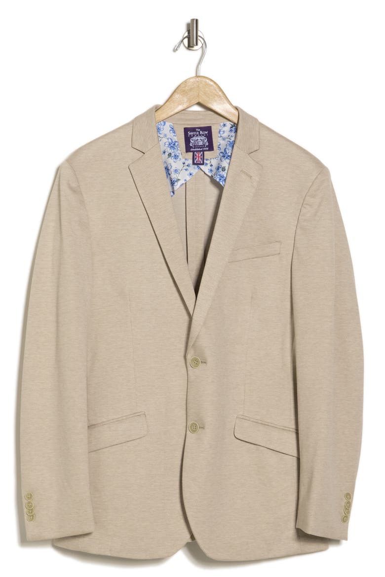 Tan Textured Neat Knit Sport Coat, Alternate, color, TAN