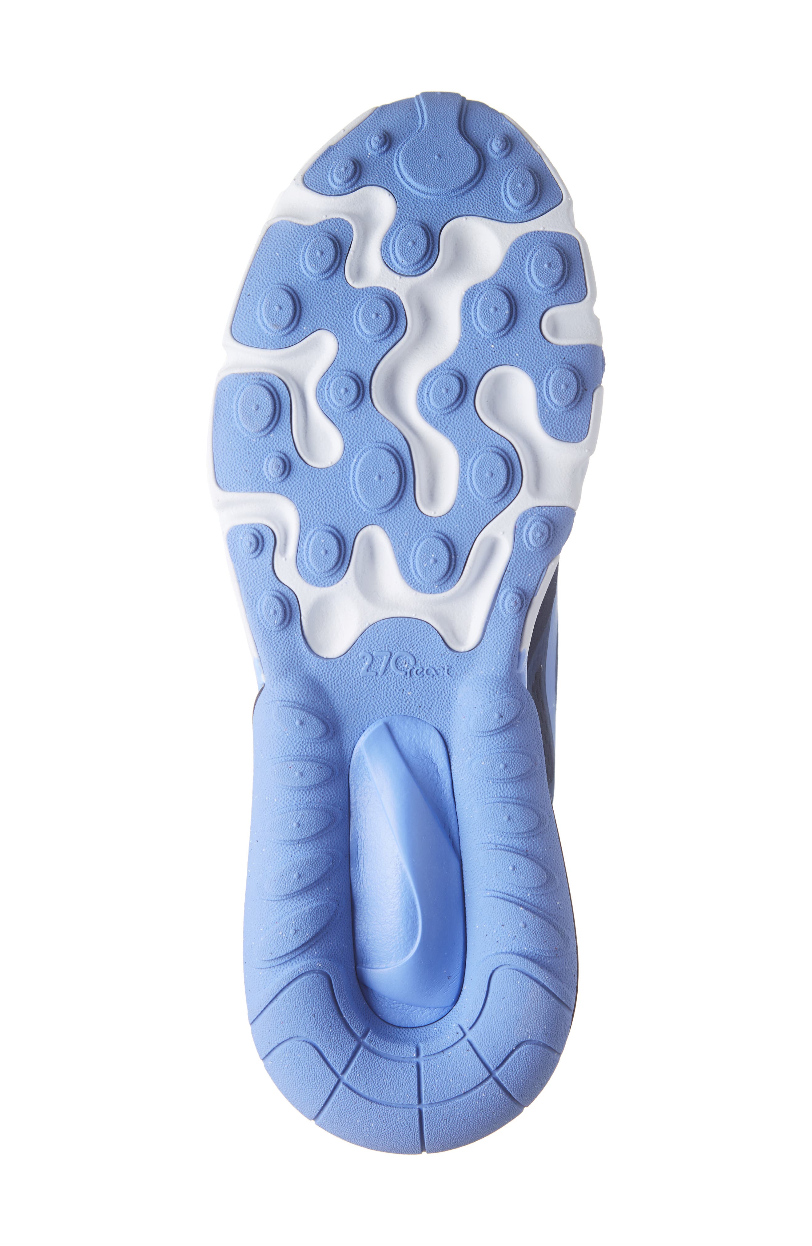 Nike Air Max 270 React SE Sneaker, Alternate, color, Navy/ Royal/ Black/ White