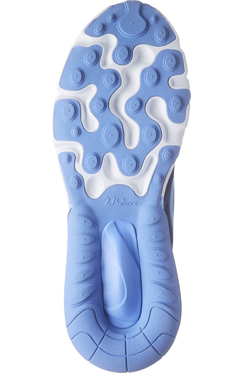 Nike Air Max 270 React SE Sneaker, Alternate, color, Navy/ Royal/ Black/ White