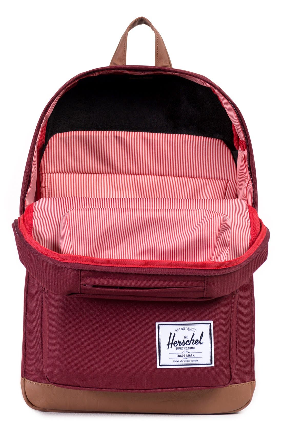 Pop Quiz Backpack, Alternate, color, WINDSOR WINE/ TAN