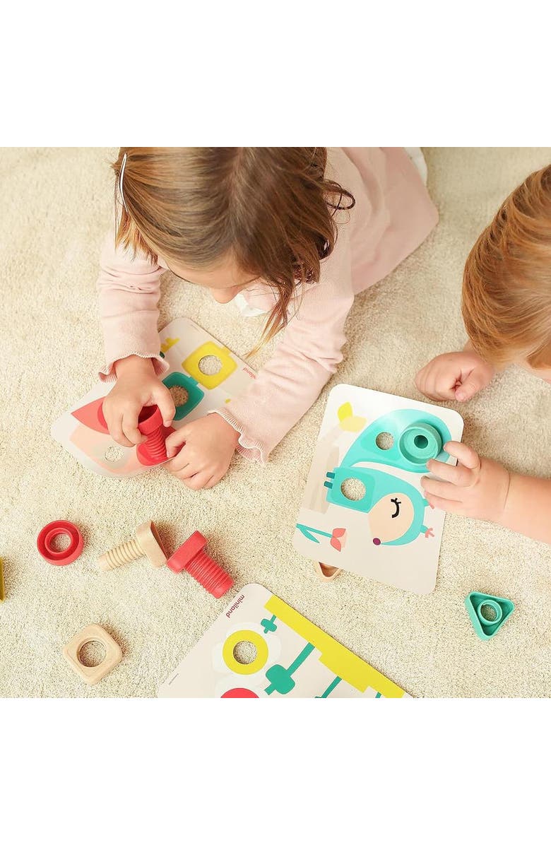 Miniland ECO Nuts&Bolts, Alternate, color, Multi