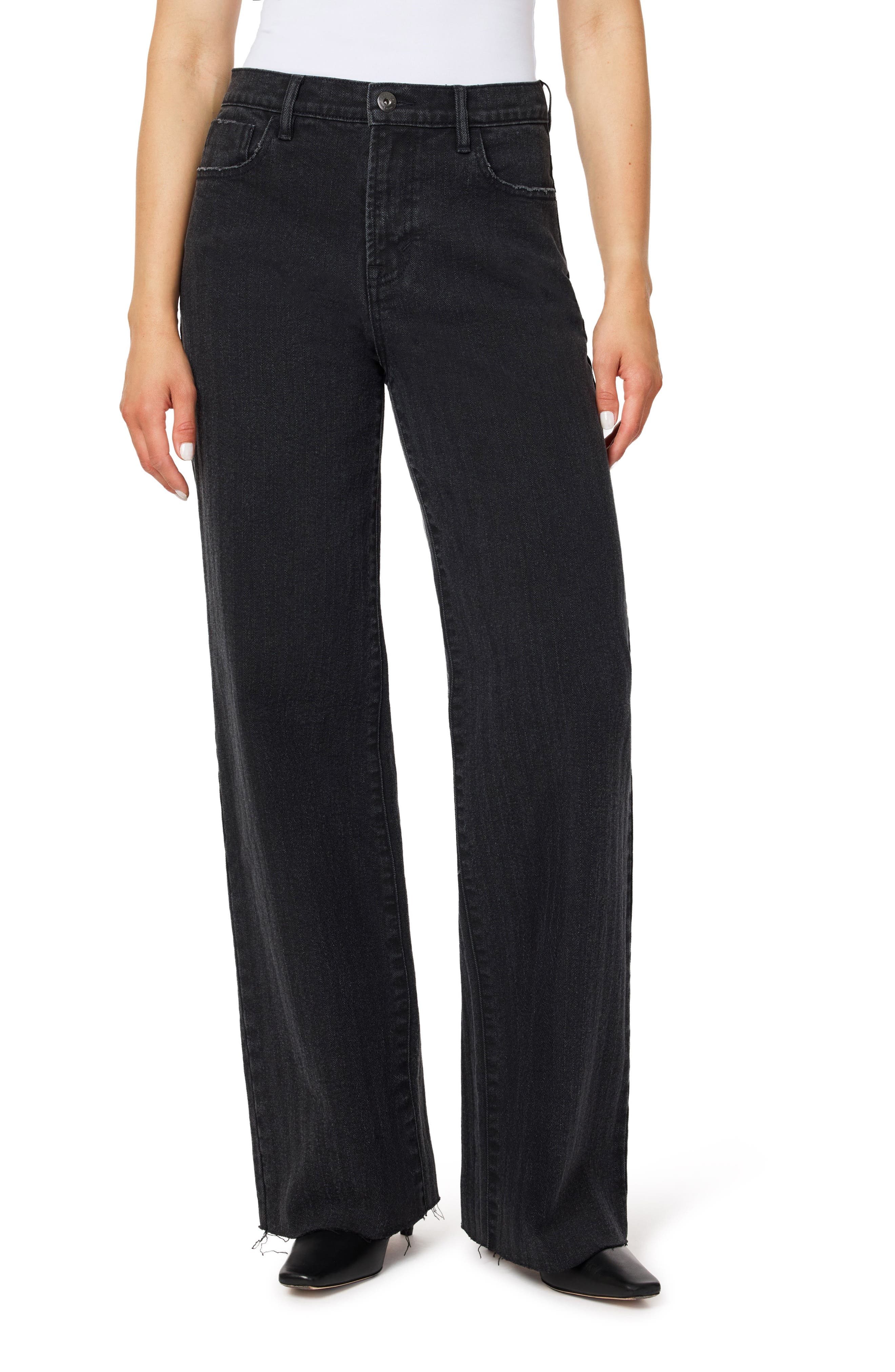 Carla High Waist Wide Leg Jeans
