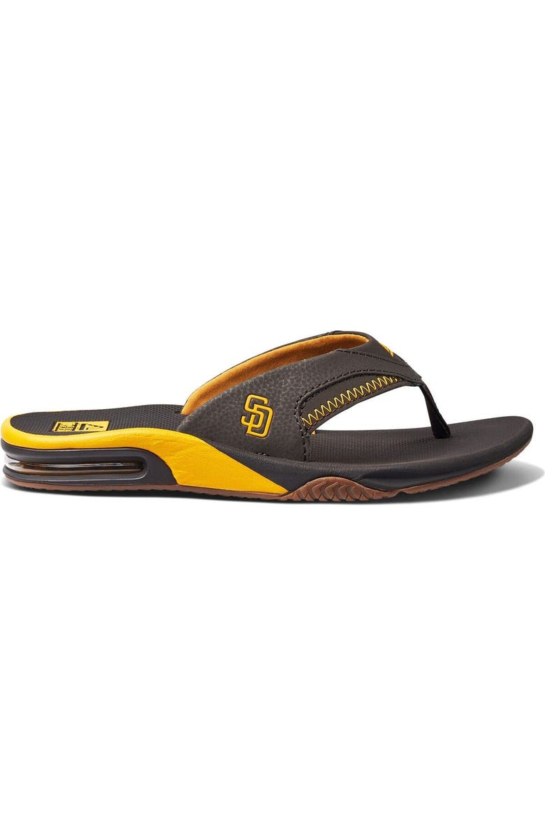 Reef Women's REEF San Diego Padres Fanning Bottle Opener Sandals, Alternate, color,