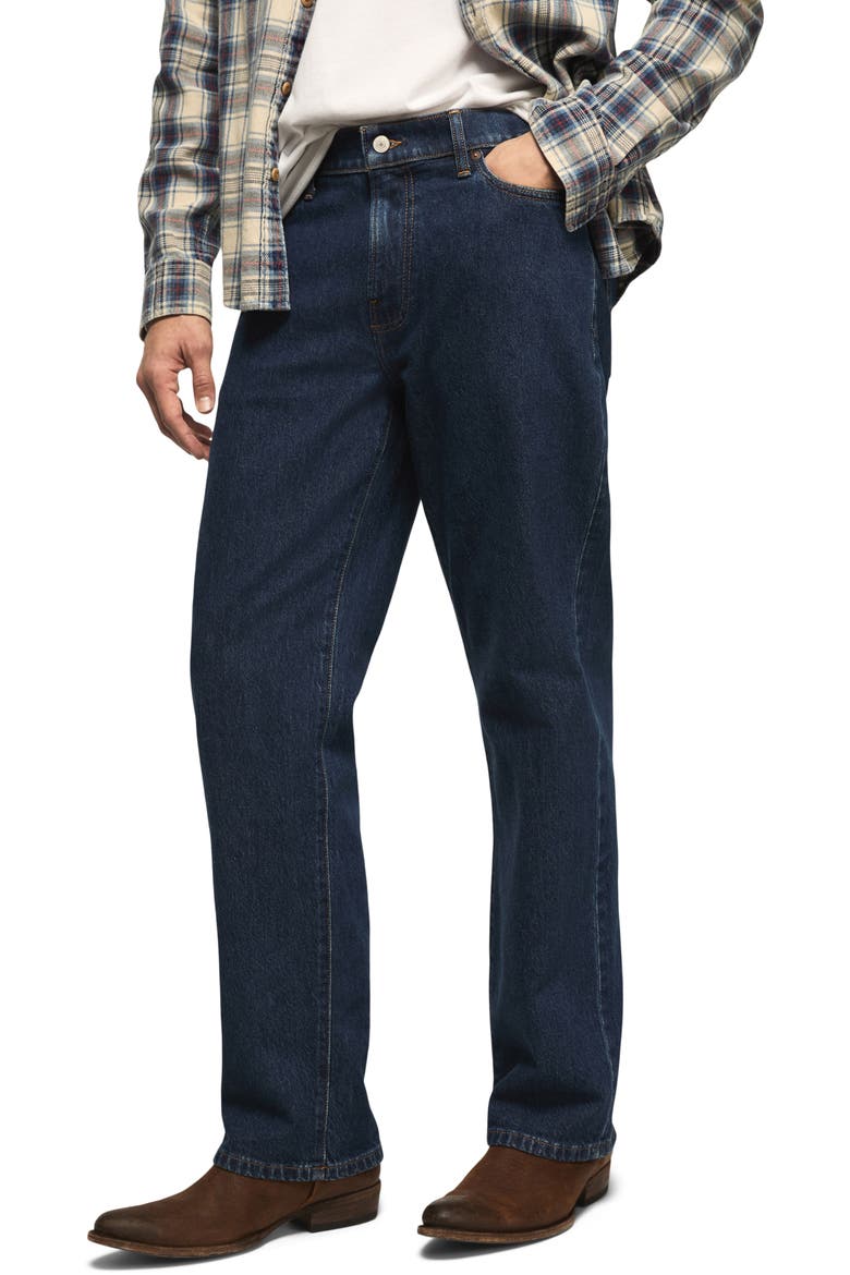 181 Relaxed Straight Leg Jeans, Main, color, IRONCLAD