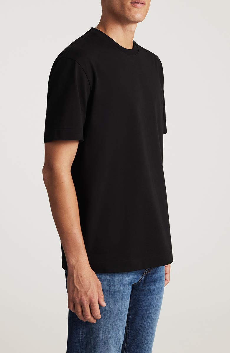 Mavi Jeans Crewneck Cotton T-Shirt, Alternate, color, Black