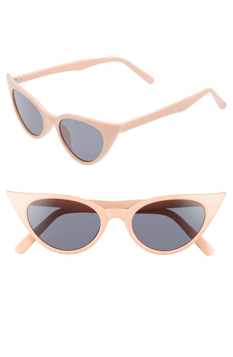 BP. 50mm Cat Eye Sunglasses, Main, color,