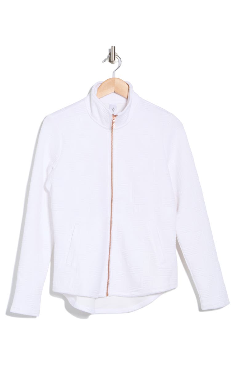 SKECHERS Diamond Ottoman Zip Jacket, Alternate, color, 