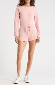 Madden Girl Long Sleeve Ribbed Romper