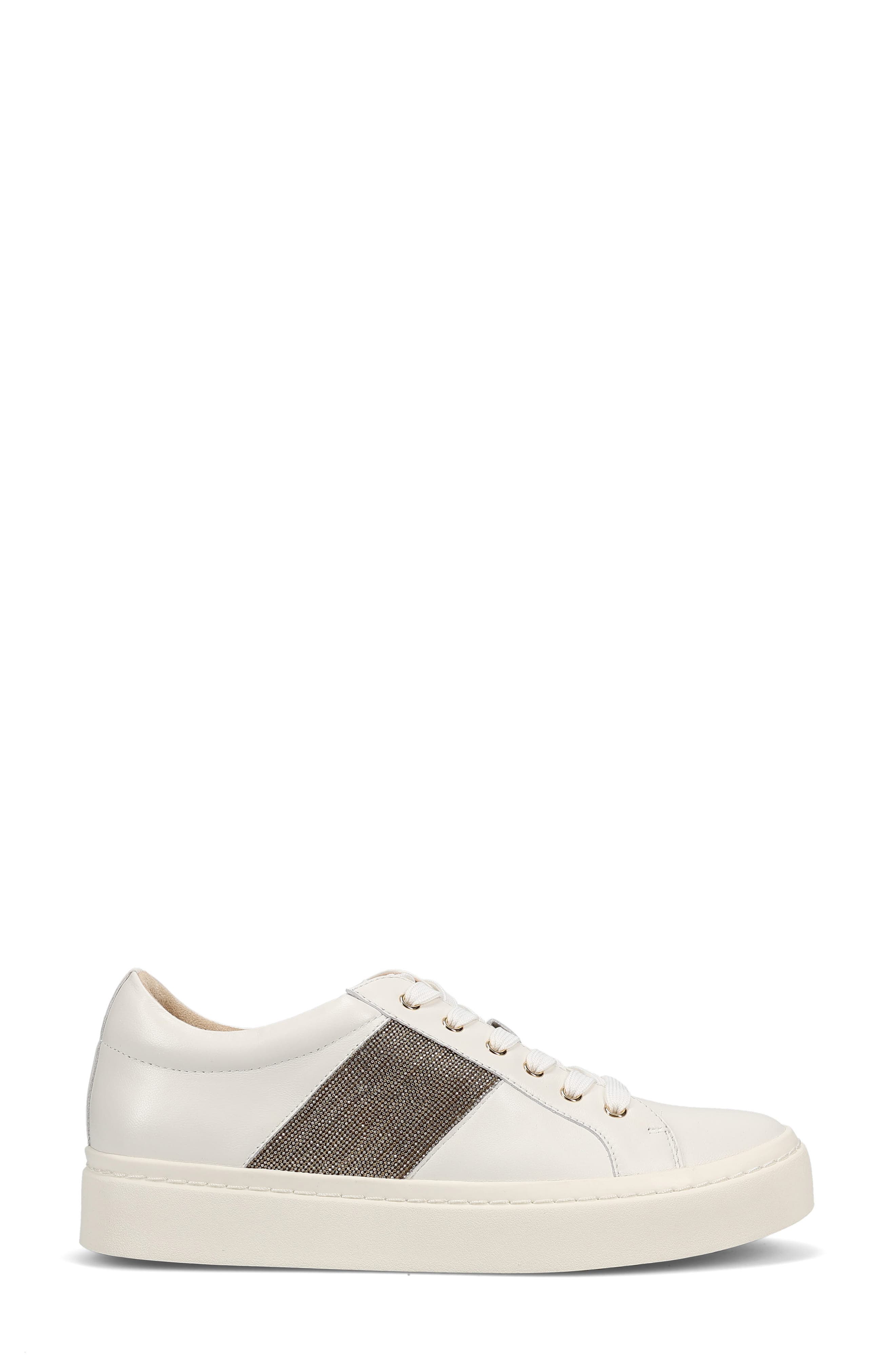 VANELi Yavin Leather Sneaker, Alternate, color, White Nappa