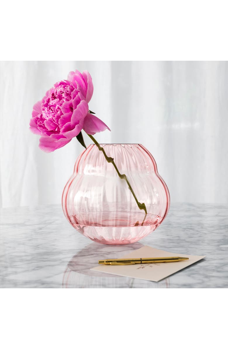 Villeroy & Boch Rose Garden Home Vase / Hurricane Lamp Rose, Alternate, color, Pink