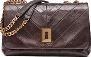 KARL LAGERFELD PARIS Lafayette Chevron Shoulder Bag