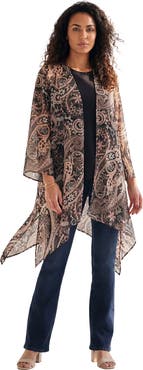 Roaman's Plus Size Front Knot Tie Wrap