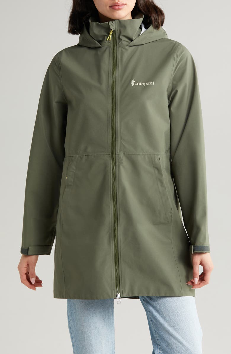 Cotopaxi Cielo Waterproof Trench Coat, Alternate, color,