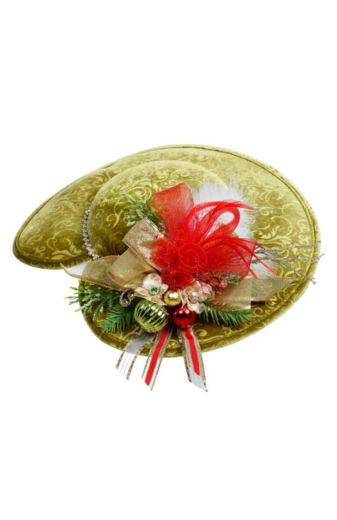 Hat Ornament, Green