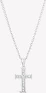Rizen Jewelry Luminous Cross Pendant Necklace
